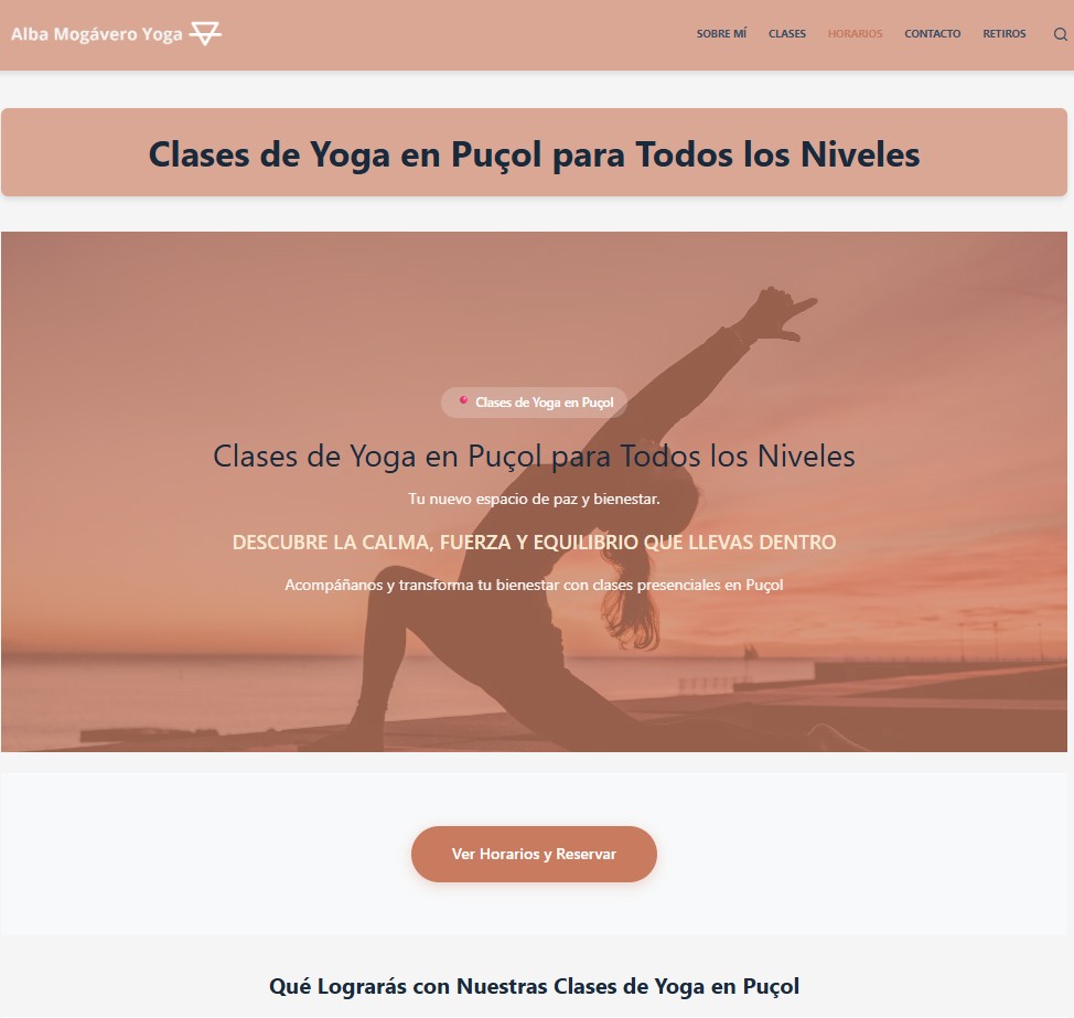 Clases de yoga en Puçol